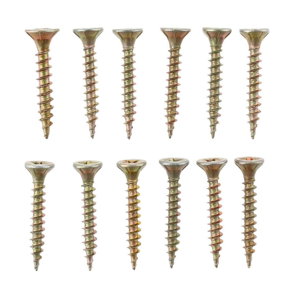 FIXSER - Tornillo para Madera Aglomerado 35x1" x 12 unid