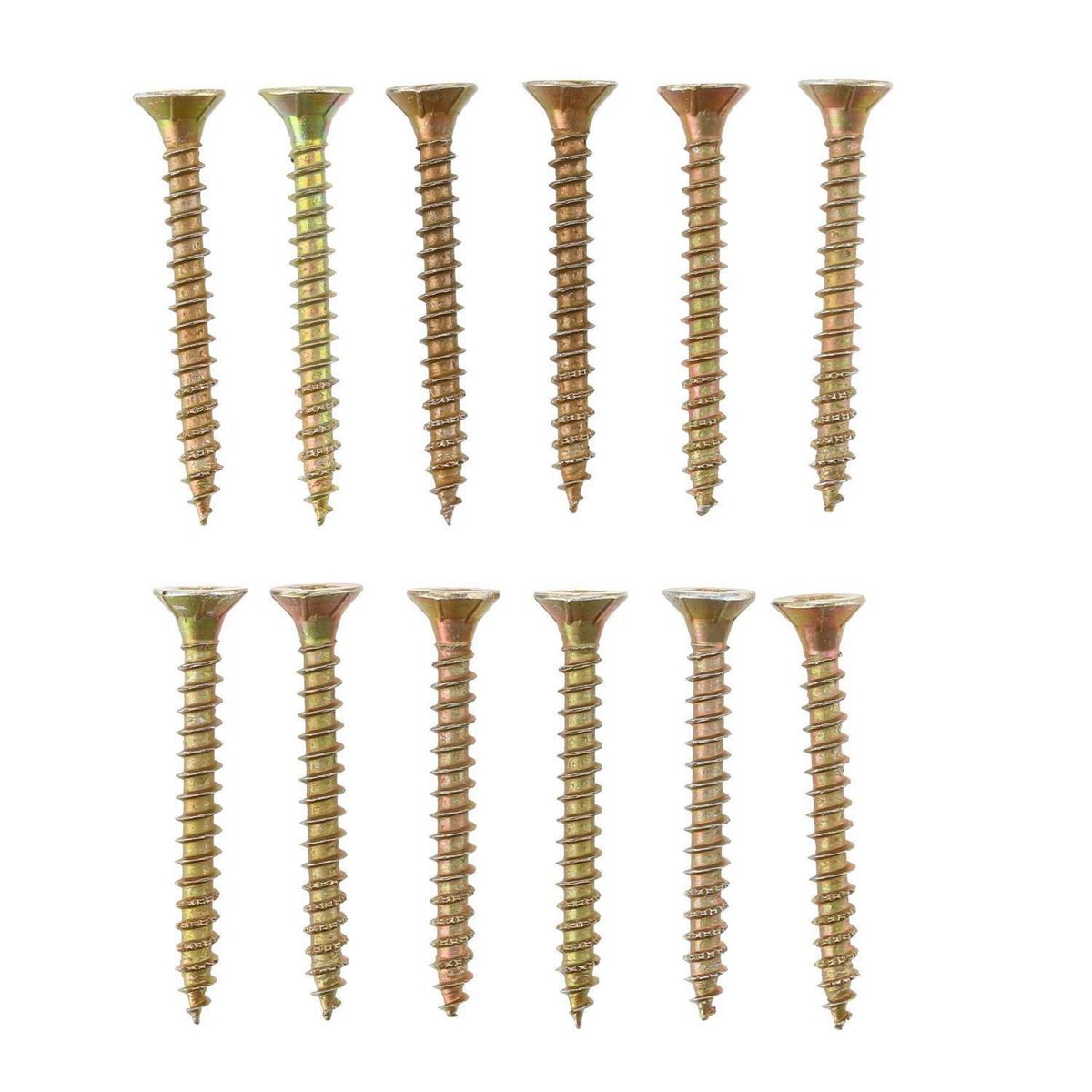 FIXSER - Tornillo para Madera Aglomerado 45x1 1/2" x 12 unid