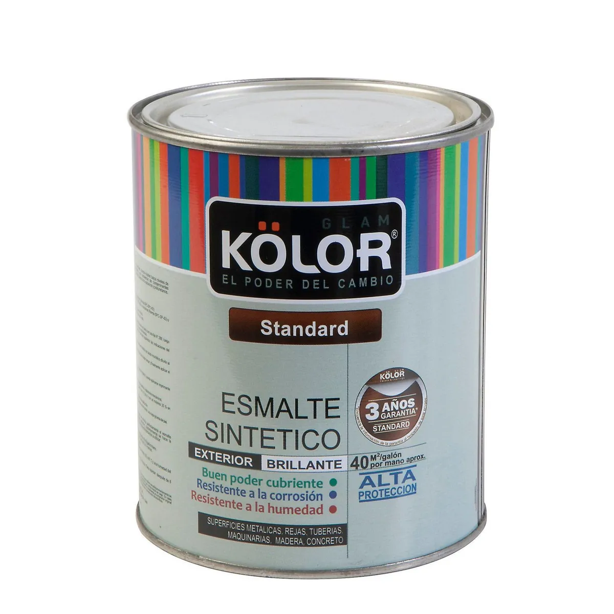 KOLOR - Esmalte sintético Estándar caoba 1 gl