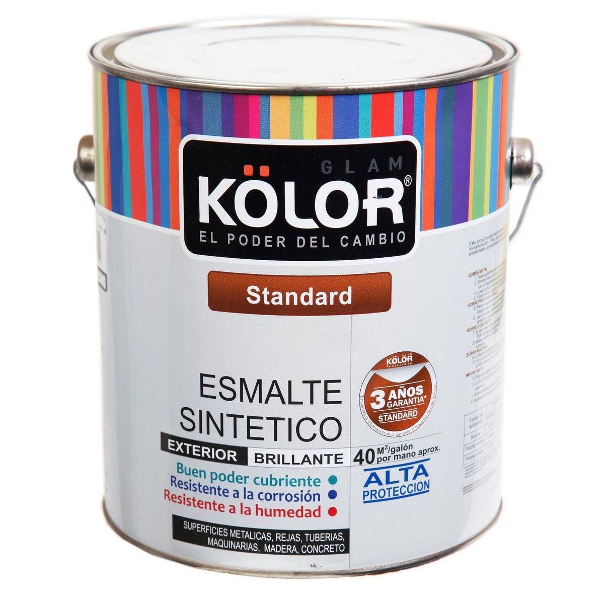KOLOR - Esmalte sintético Estándar verde cromado 1 gl