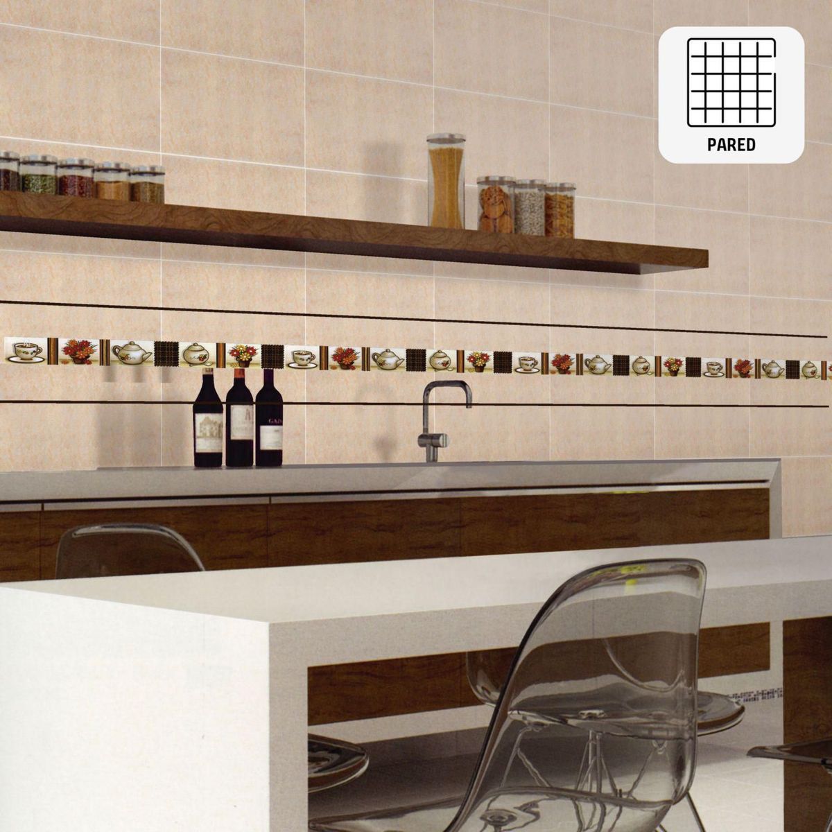 KARSON - Ceramica Beige Marmol 25x40cm 1.5m2