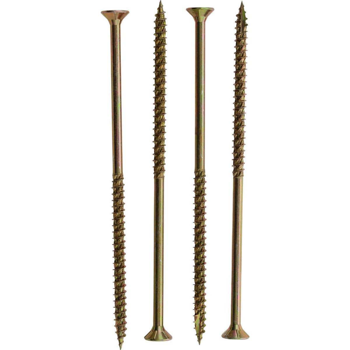 FIXSER - Tornillo para Madera Turbo Screw 14x55" x 4 unid