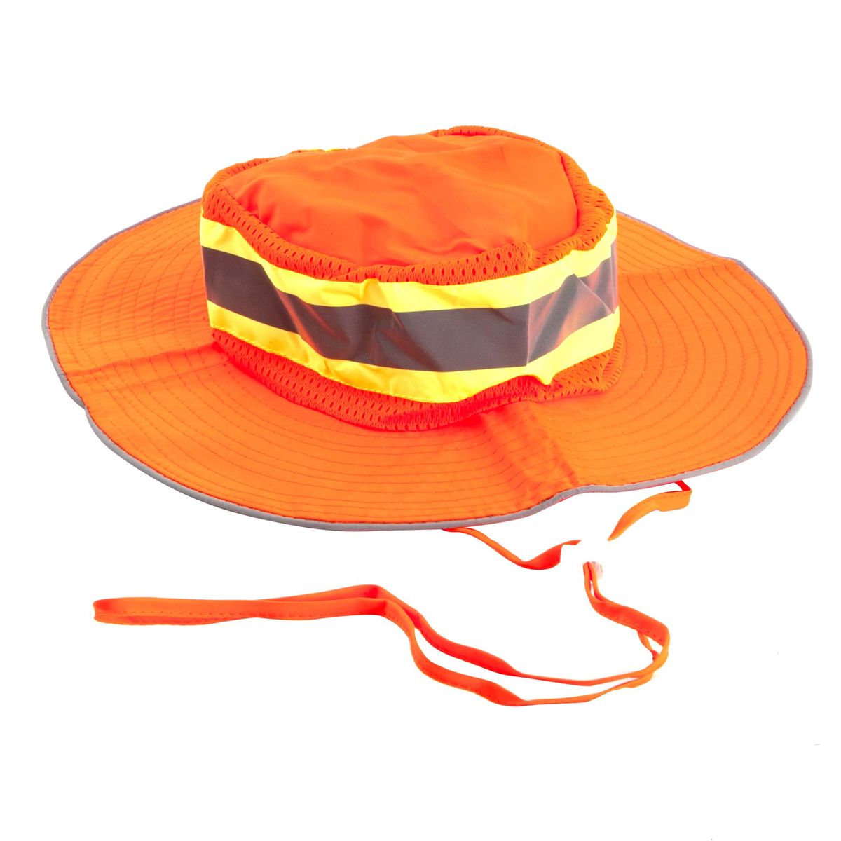 IRONWEAR - Sombrero Naranja con cinta reflectiva