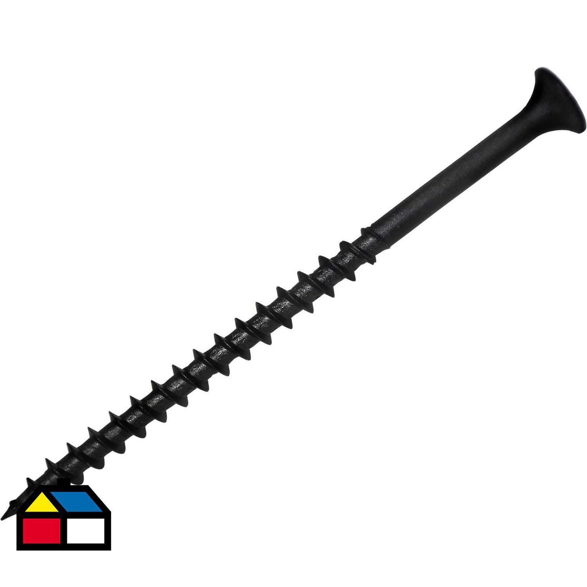 FIXSER - Tornillo Volcanita Punta Fina 8x2 1/2" x 10 unid