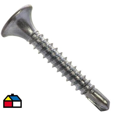 Tornillo Volcanita Punta Broca 6x1 1/4