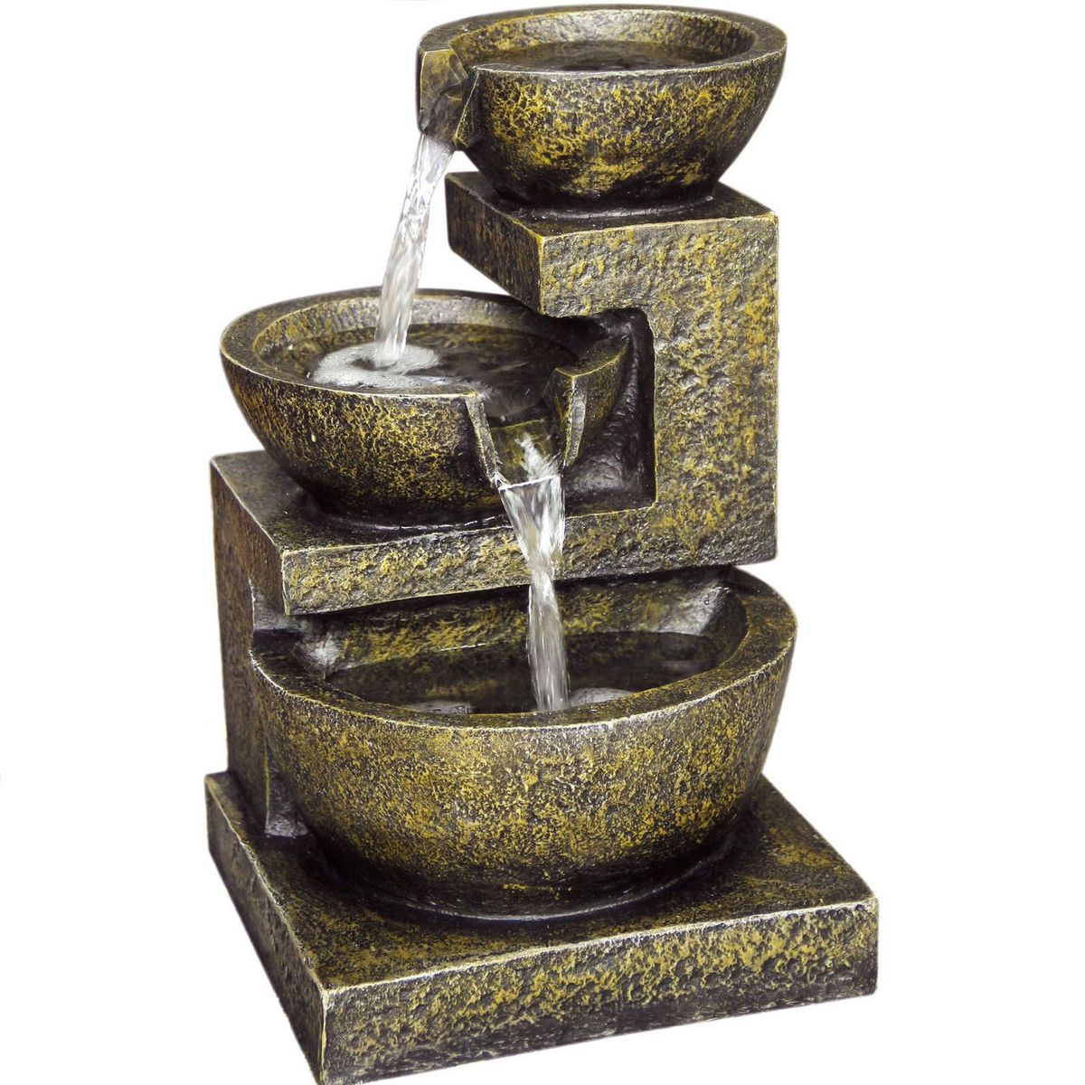 JUST HOME COLLECTION - Fuente de Agua Ibiza 21x34x22cm