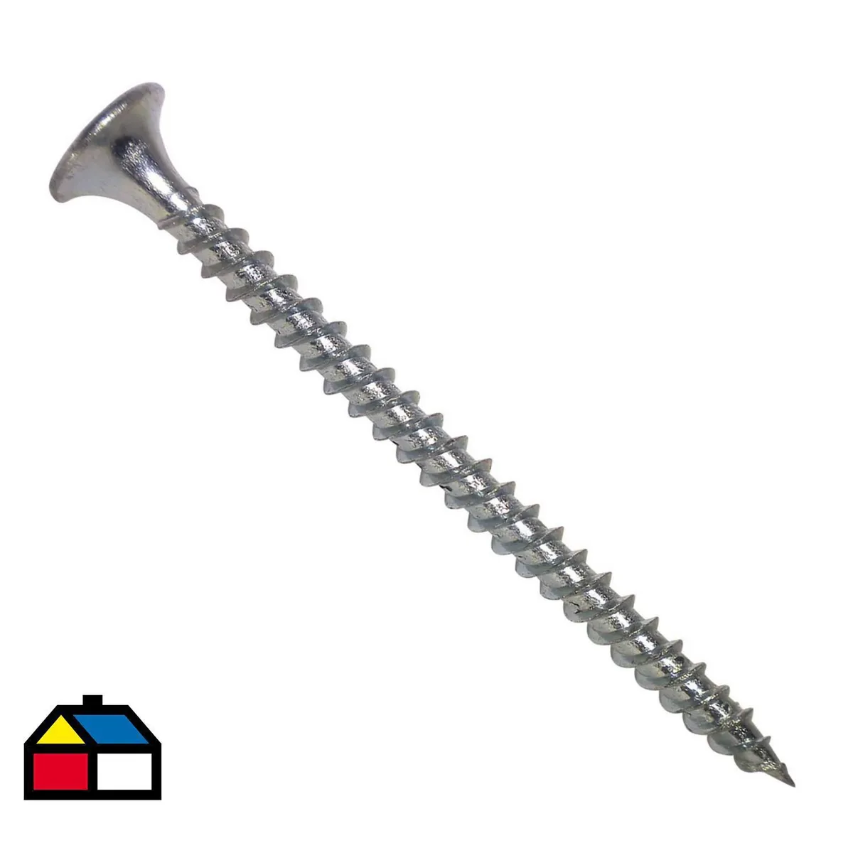 MAMUT - Tornillo Volcanita Punta Fina 6x1 5/8" ZBR x 200 unid