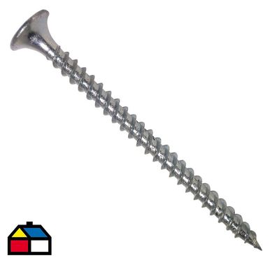 Tornillo Volcanita Punta Fina 6x2