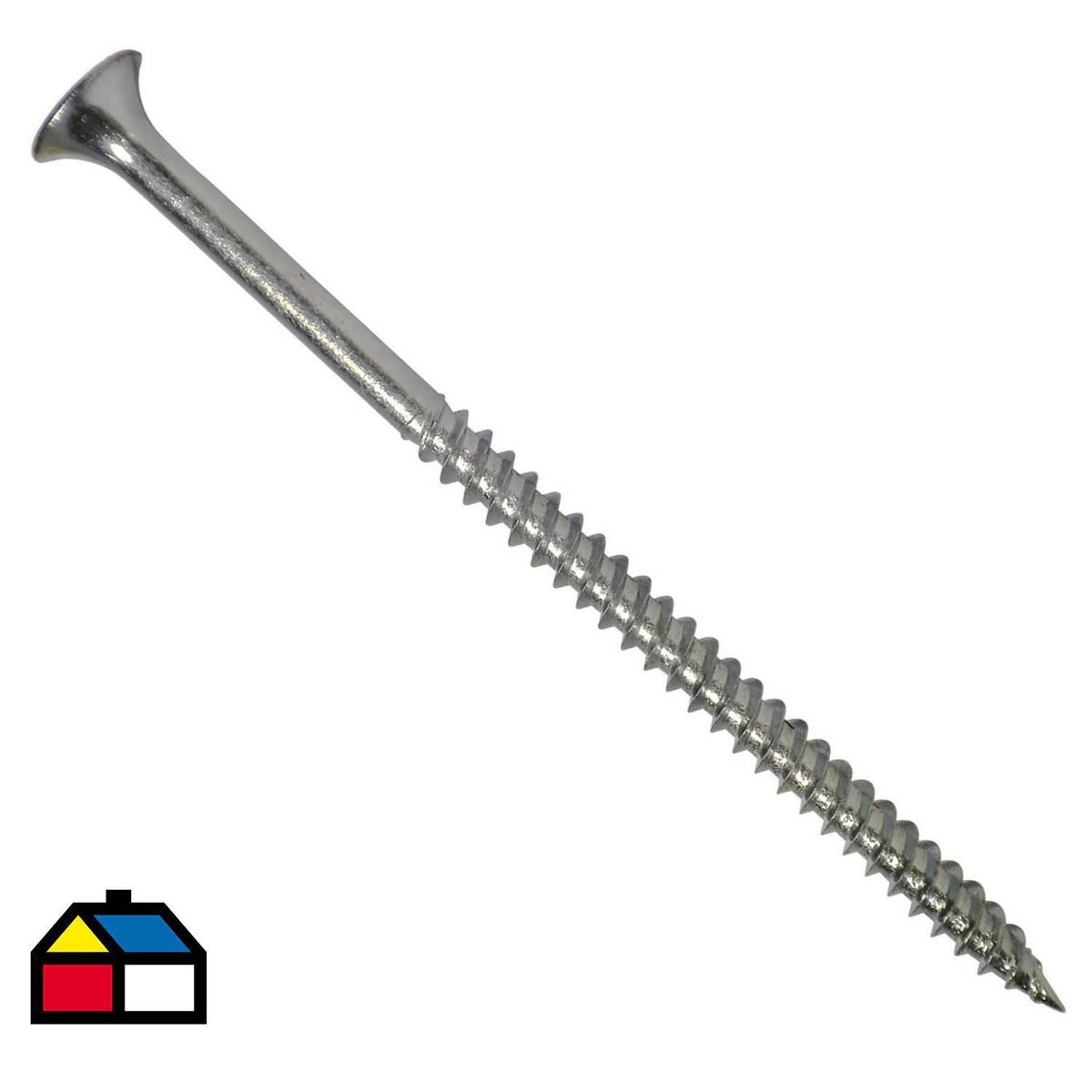 MAMUT - Tornillo Volcanita Punta Fina 8x3" ZBR x 100 unid