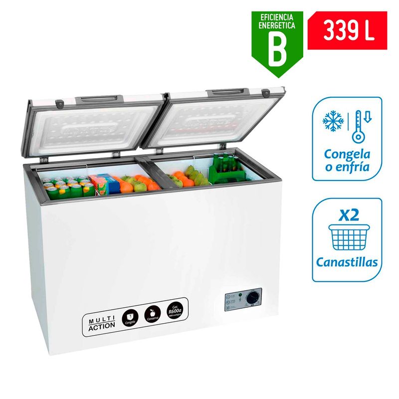 COLDEX - Congeladora Coldex 339 Lt CH40 Blanco