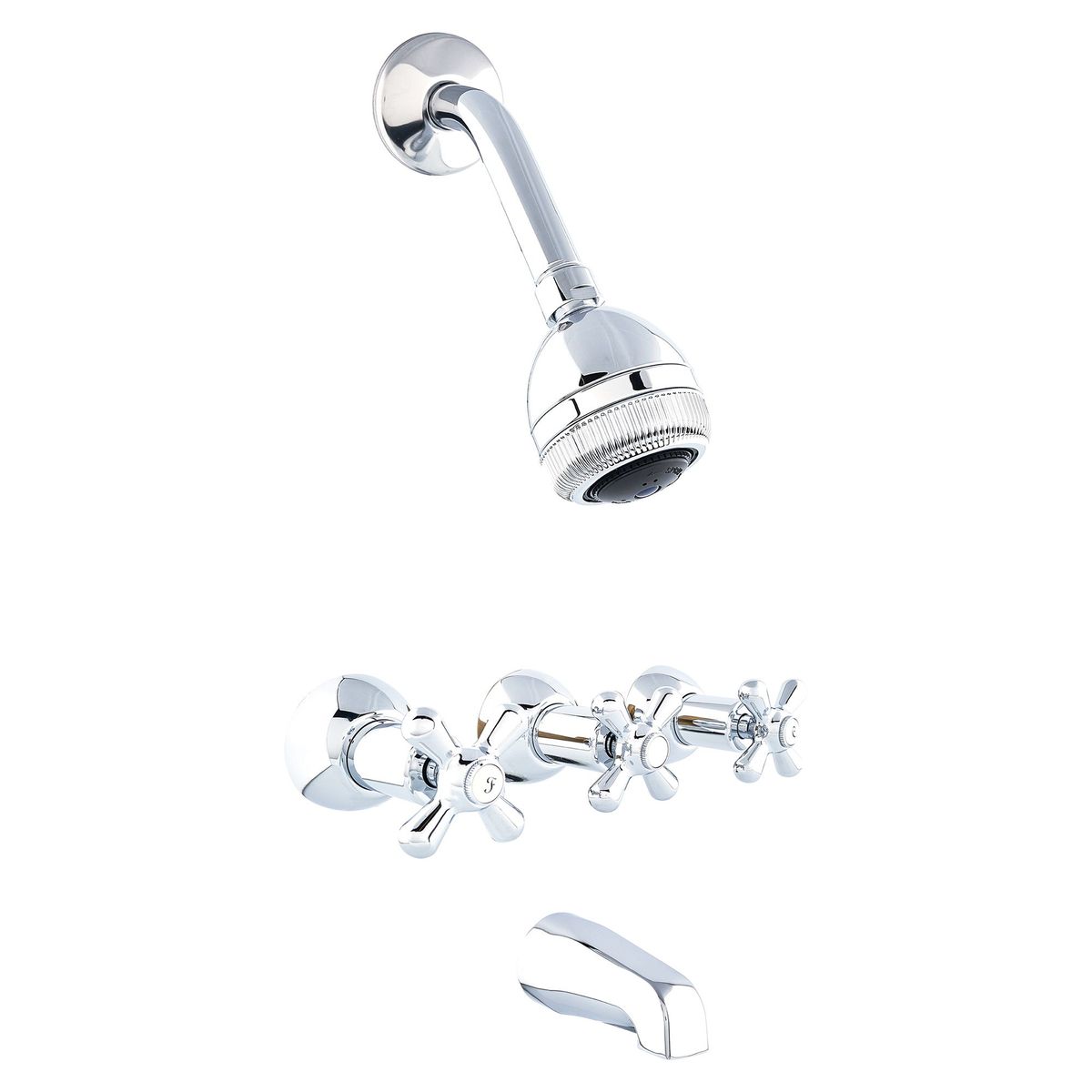 TREBOL - Mezcladora para Ducha Tina Toscana