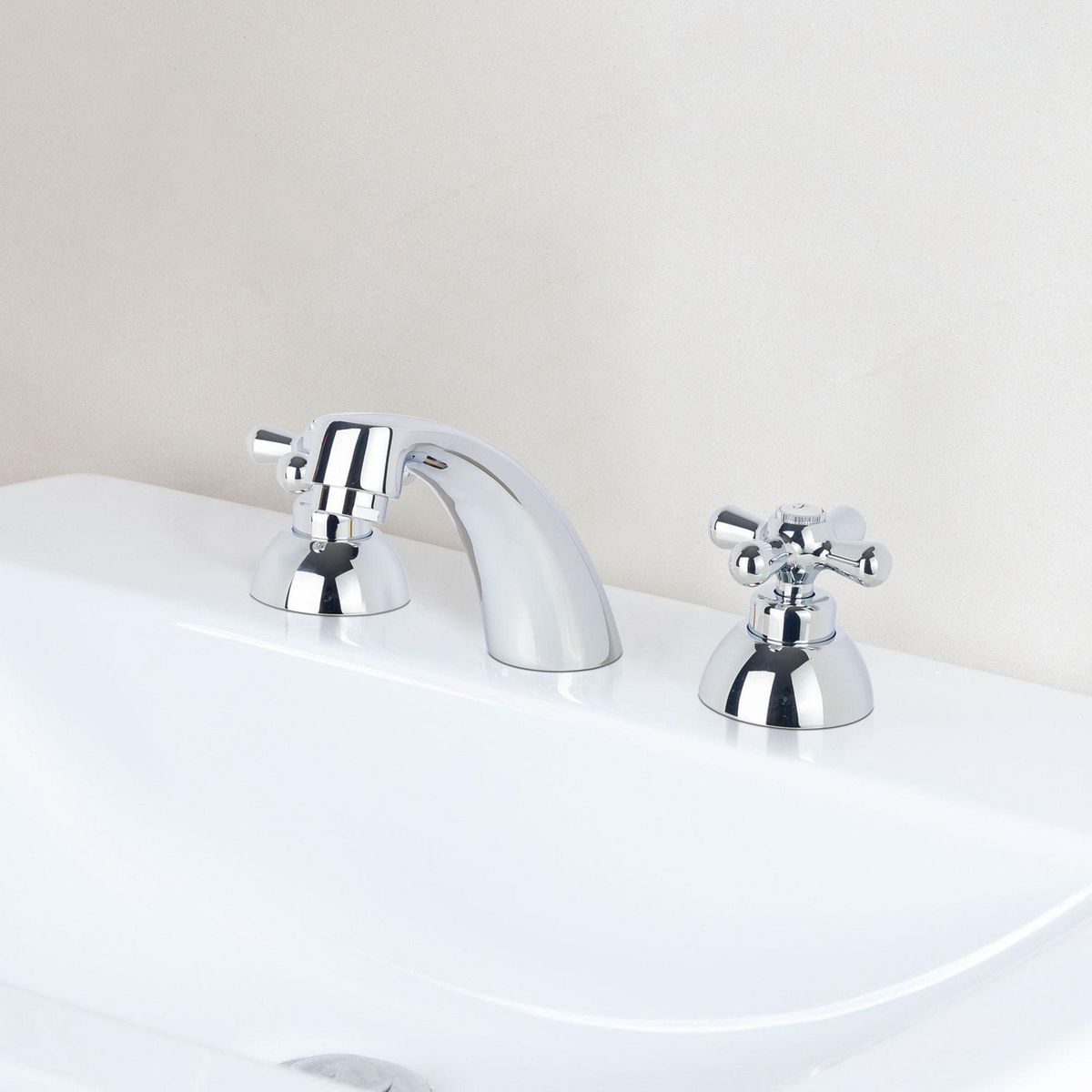 TREBOL - Mezcladora Lavatorio 8" Toscana