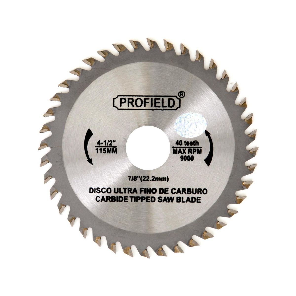 MAJOR - Disco para Madera 4 1/2" Major