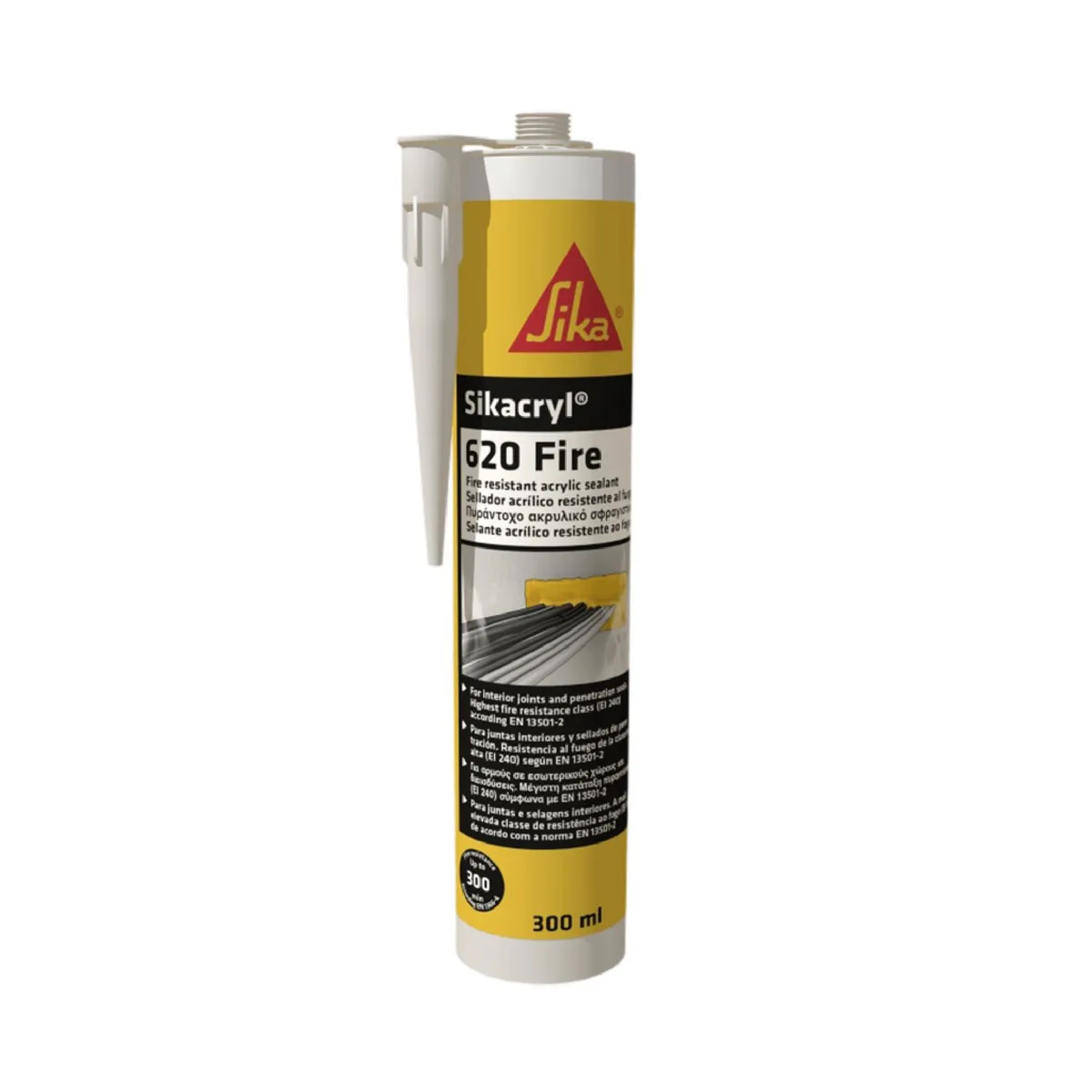 SIKA - Sellante Resistente al Fuego Sikacryl-620 Fire x 300ml