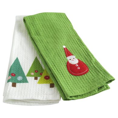 Set 2 Paos de Cocina Navidad 38x63cm Surtido