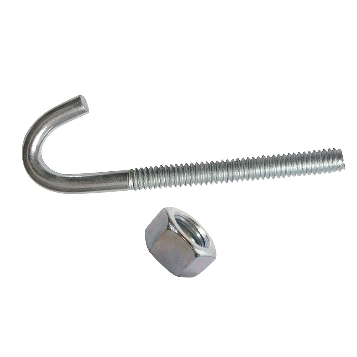 FIXSER - Espárrago J con Tuerca 1/4 x 2"