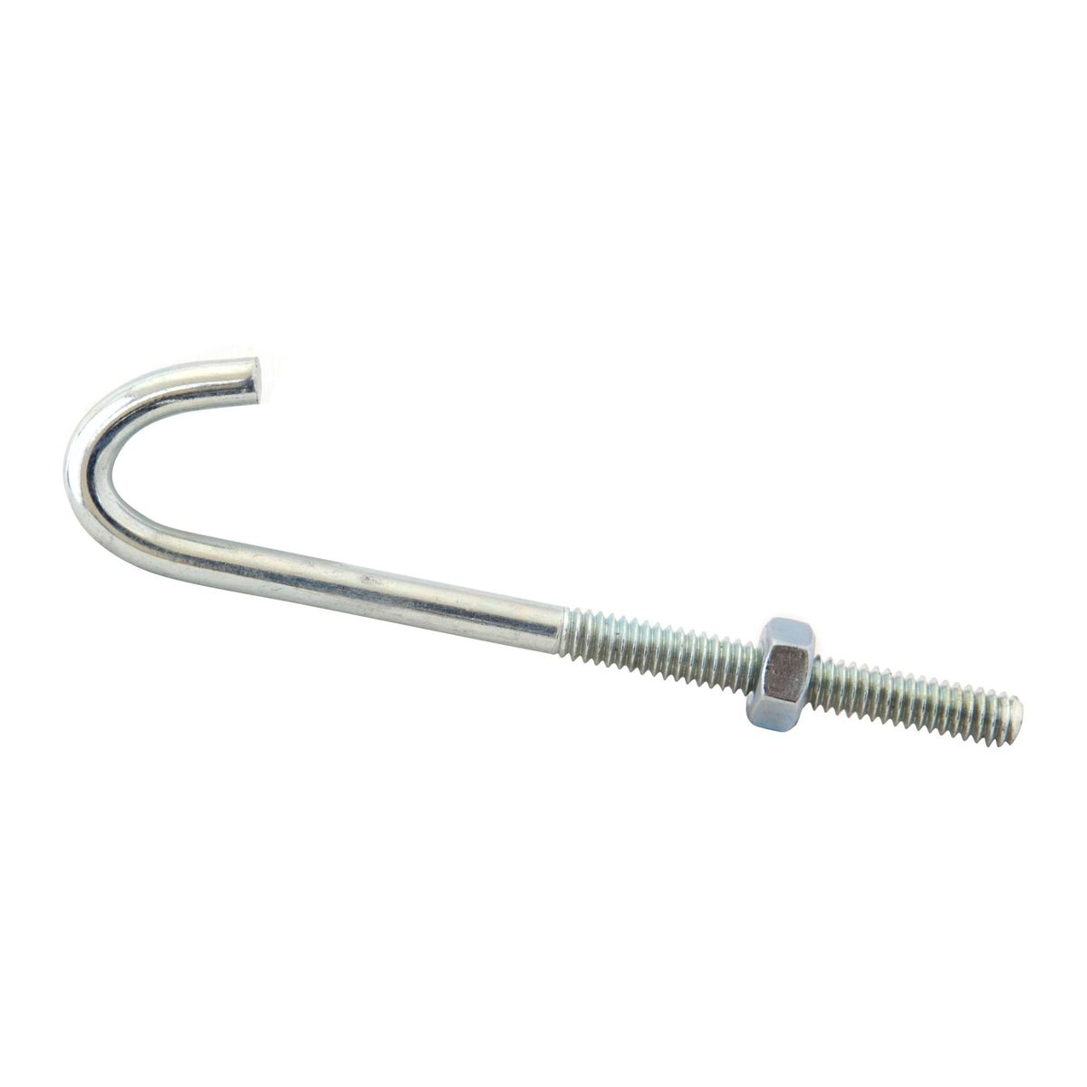 FIXSER - Espárrago J con Tuerca 1/4 x 4"