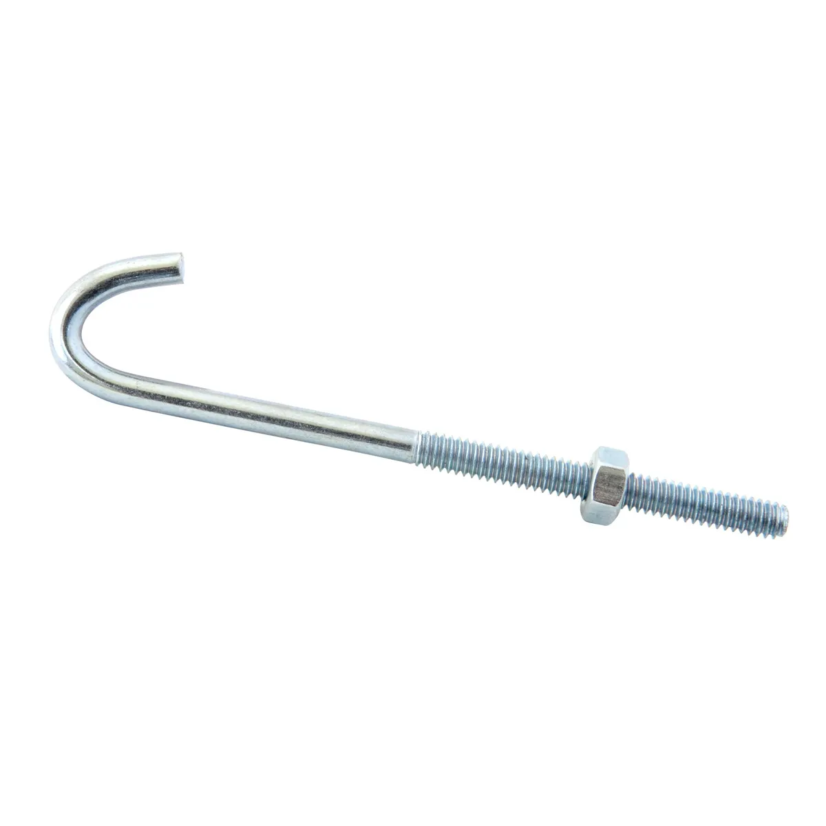 FIXSER - Espárrago J con Tuerca 1/4 x 4"