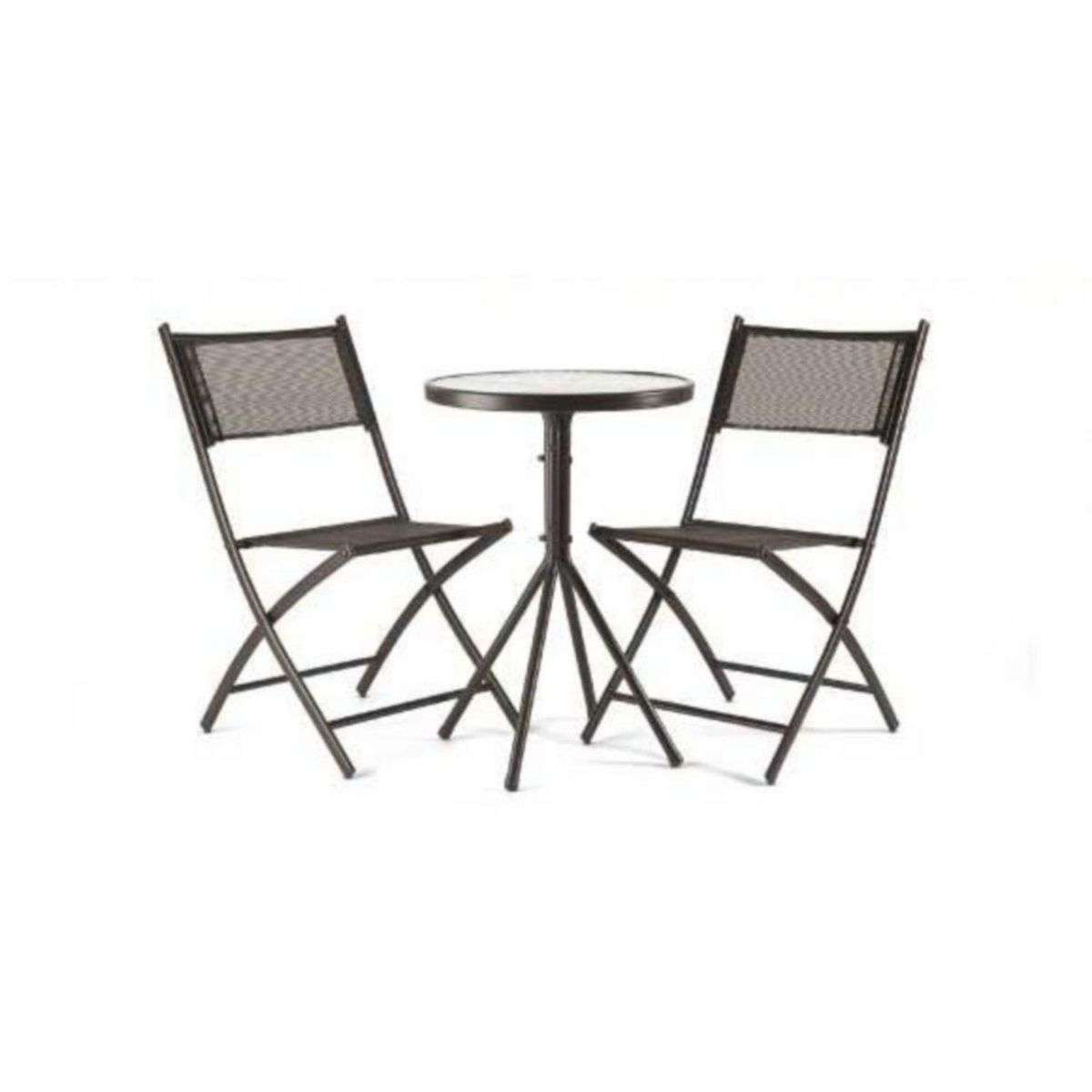 JUST HOME COLLECTION - Juego de balcón Capuccino 2 Sillas