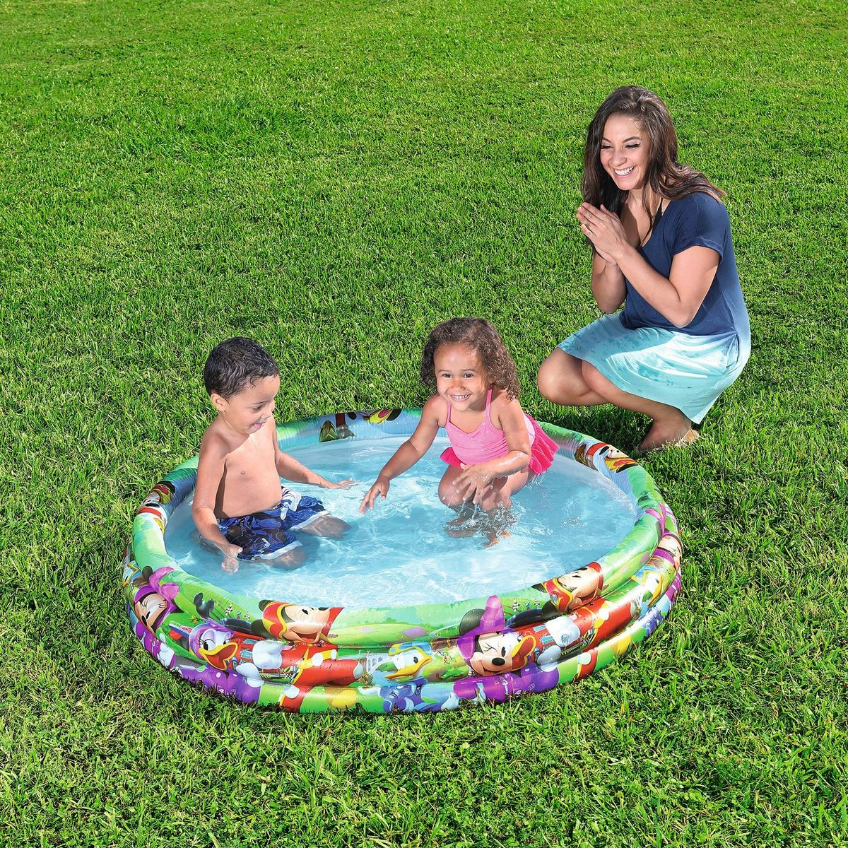 Piscina Inflable Mickey 122x25cm, marca BESTWAY - Foto 2
