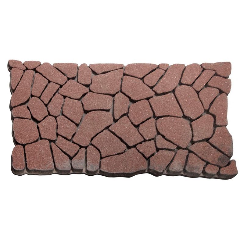 JUST HOME COLLECTION - Felpudo Flagstone 45x70 café