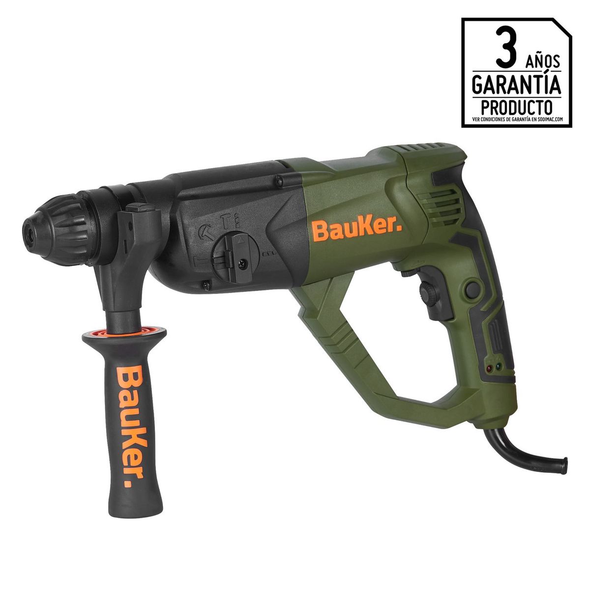 BAUKER - Rotomartillo Bauker SDS-Plus Eléctrico 1050W