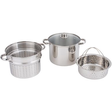Olla para Pasta Acero Inoxidable 8L