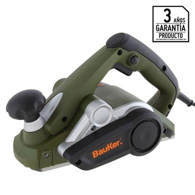 Cepillo Para Madera Elctrico 900W Bauker