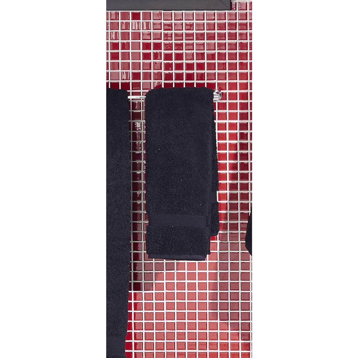 JUST HOME COLLECTION - Toalla de Mano Algodón 650gr 45x80cm Negra