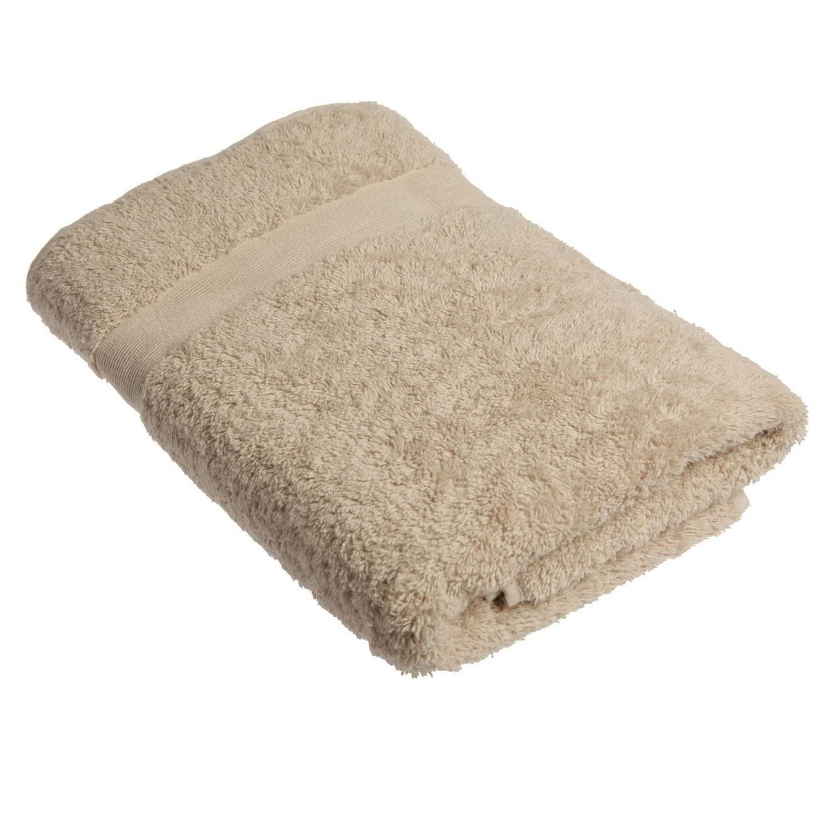 JUST HOME COLLECTION - Toalla de Baño de Algodón 650gr 75x145cm Crema