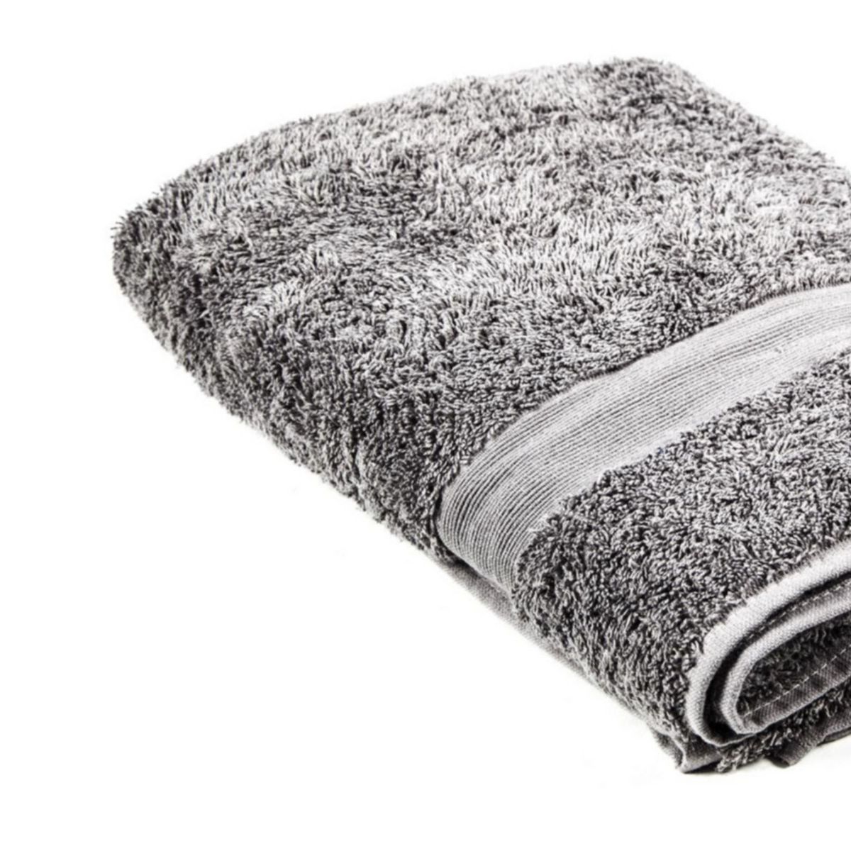 JUST HOME COLLECTION - Toalla de Baño Algodón 650gr 75x140cm Gris