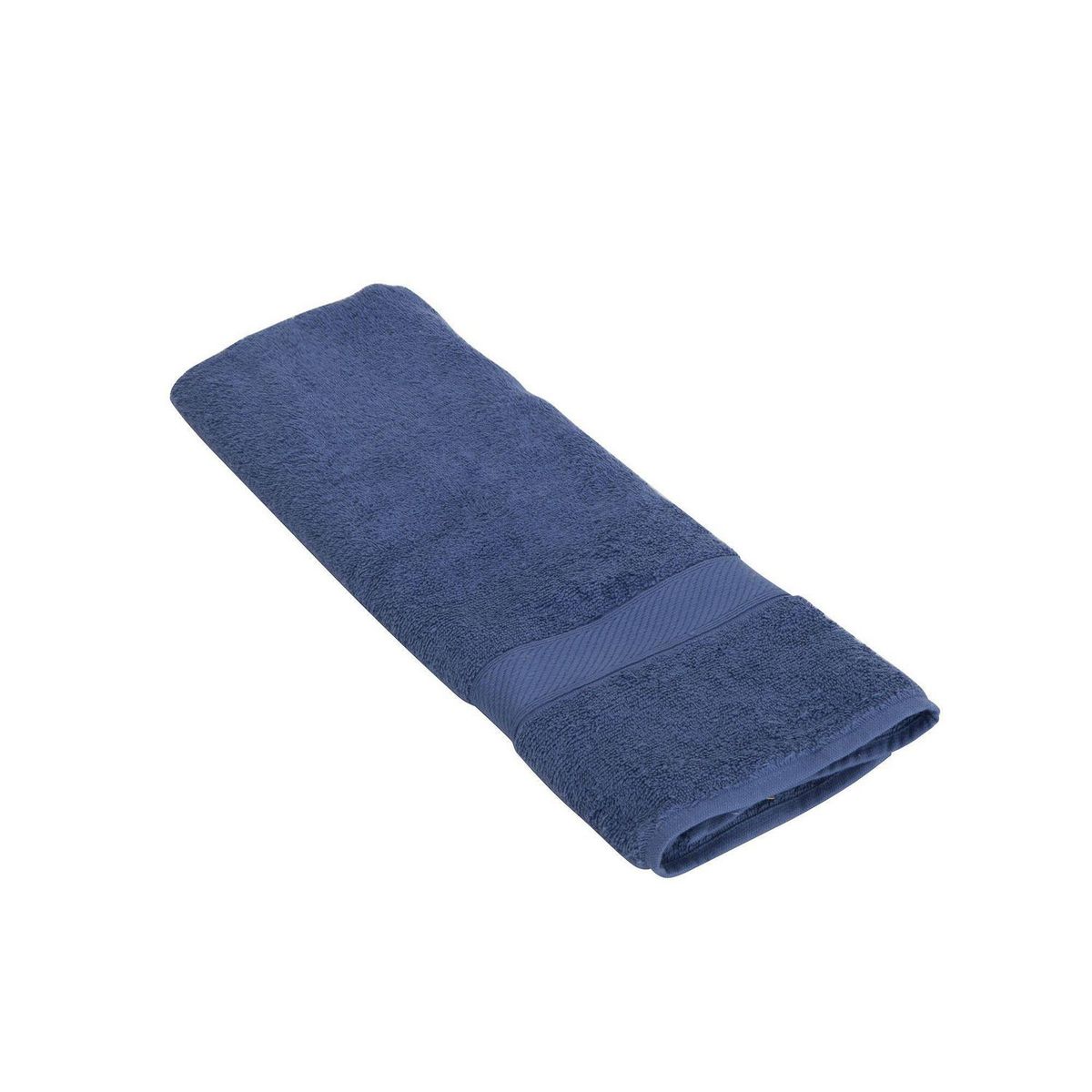 CASA BONITA - Toalla de Baño de Algodón Pelo 400gr 55x100cm Azul