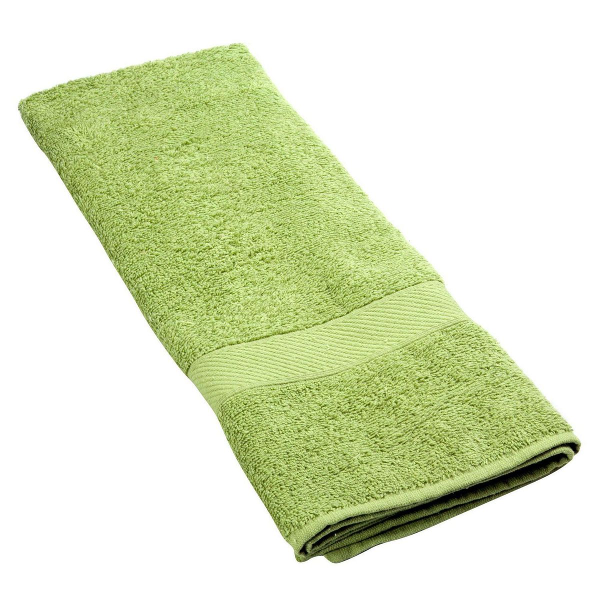 CASA BONITA - Toalla de Baño de Algodón Pelo 400gr 55x100cm Verde