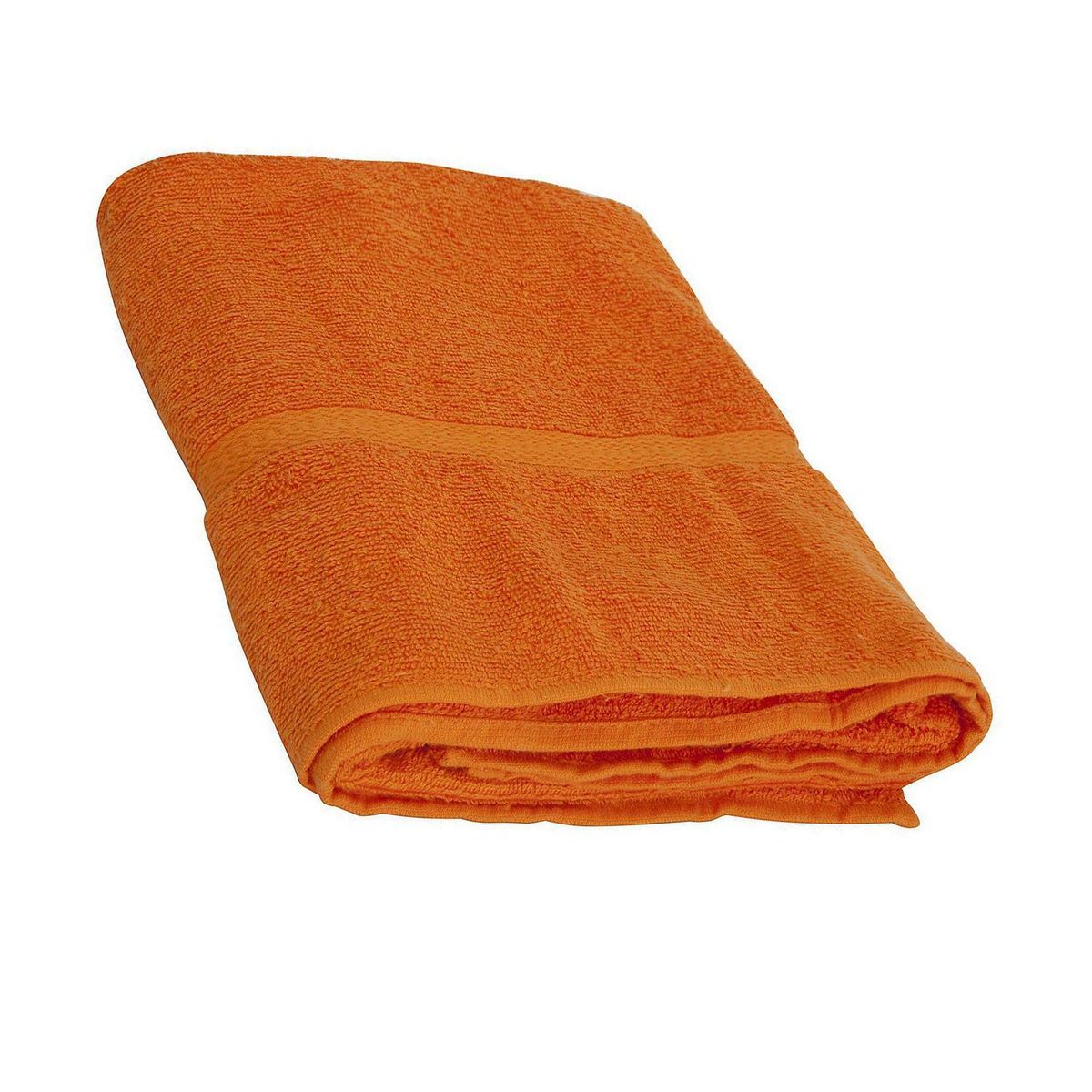 CASA BONITA - Toalla de Baño Algodón 330gr 75x132cm Naranja
