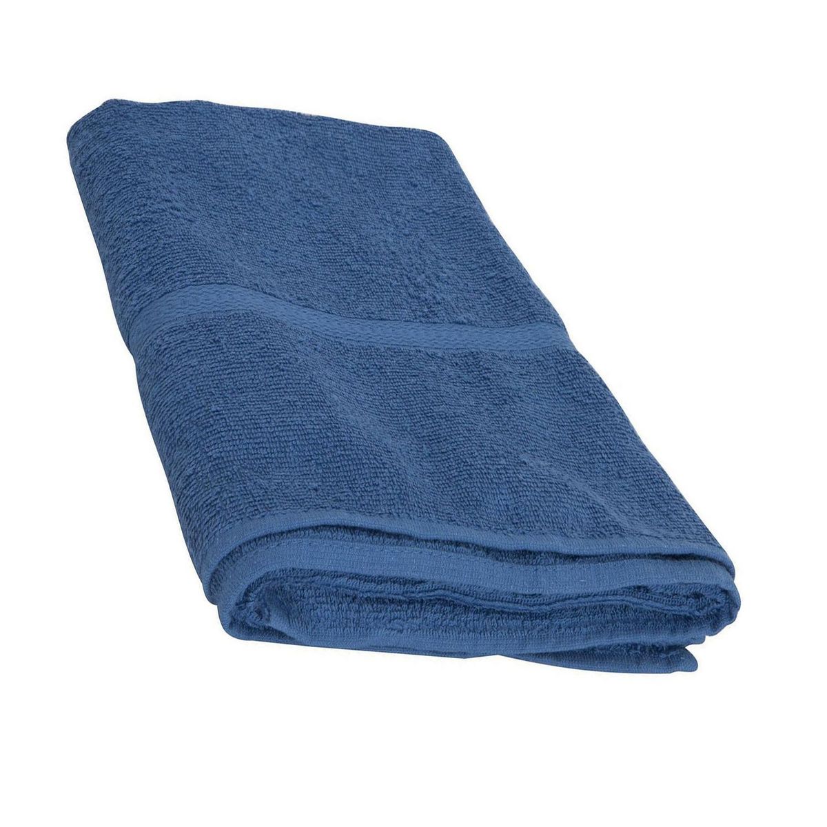 CASA BONITA - Toalla de Baño de Algodón 330gr 75x132cm Azul