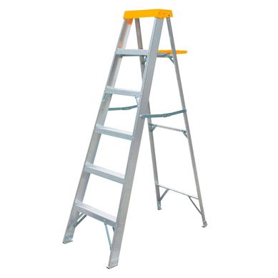 Escalera Tijera Aluminio 5 Pasos