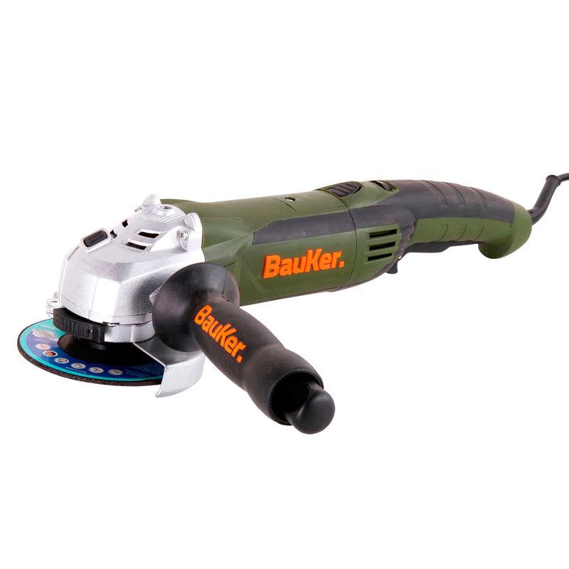 BAUKER - Amoladora Angular Eléctrica Bauker 4-1/2" 1010W 