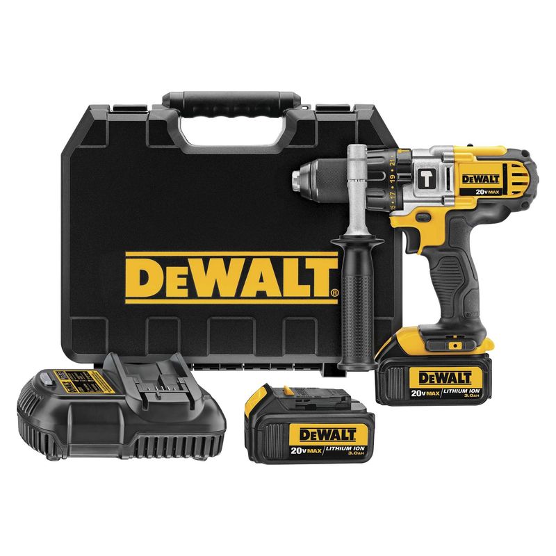 DEWALT - Taladro Percutor Inalambrico Dewalt 1/2" 20V DCD985L2 