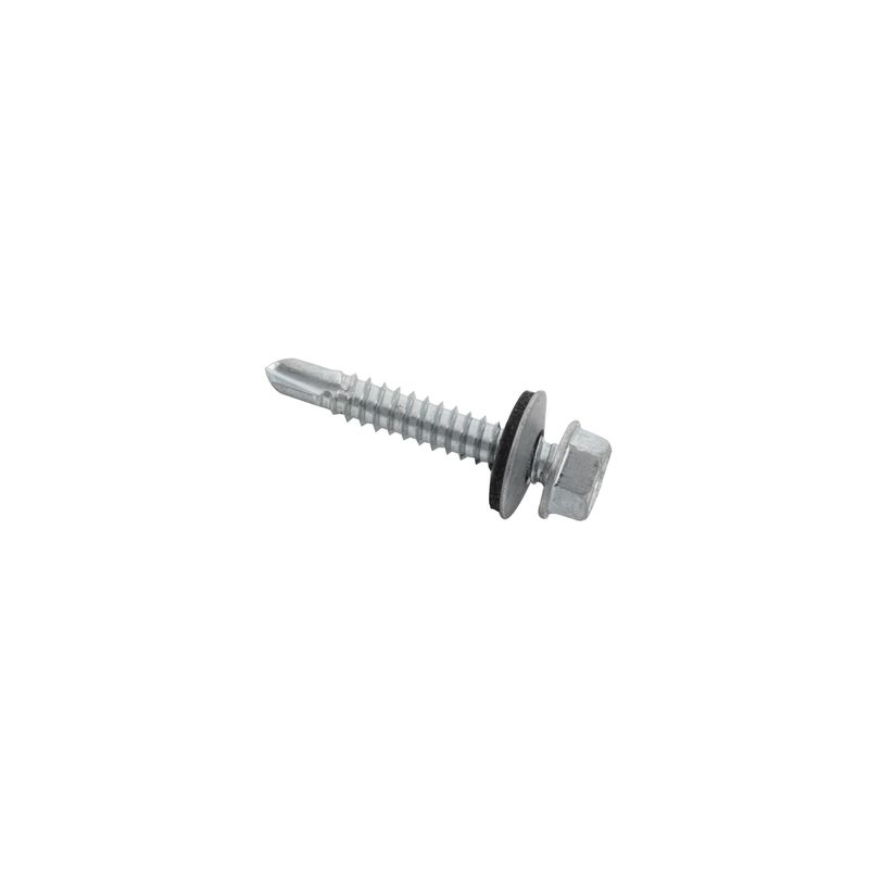 FIXSER - Tornillo Autorroscante Hexagonal 1/4x1 1/2" x 3 Unid
