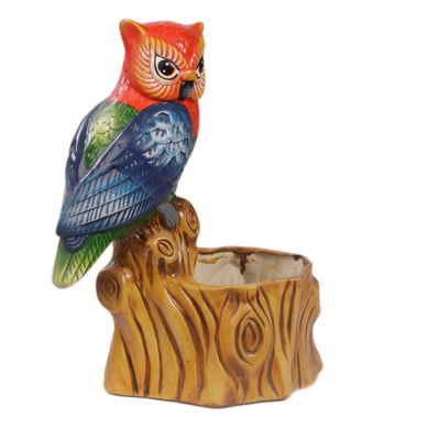 Adorno para jard�n buho