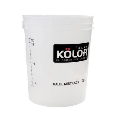 Tacho Balde de plstico 20 L para almacenar agua