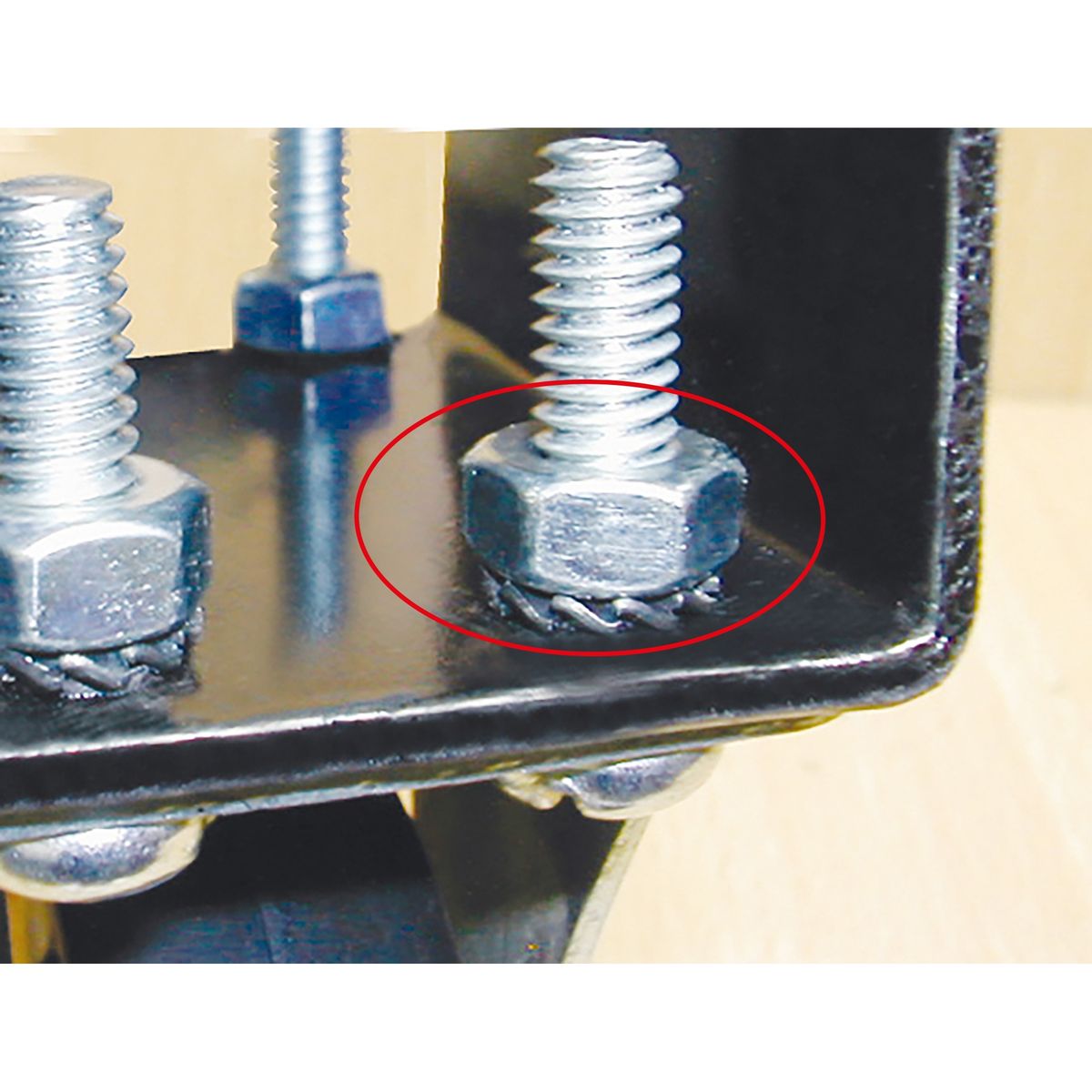 FIXSER - Tuerca Hexagonal M4 Zincada x 4unid.