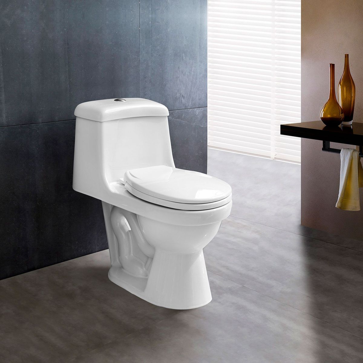 ITALGRIF - WC Inodoro Italgrif One Piece Buzios Blanco