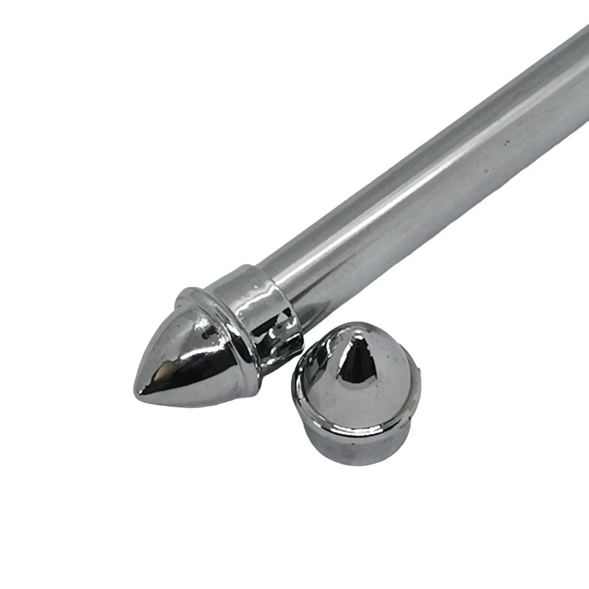 METALHSA - Set cortinero cromado16mm 2.00m