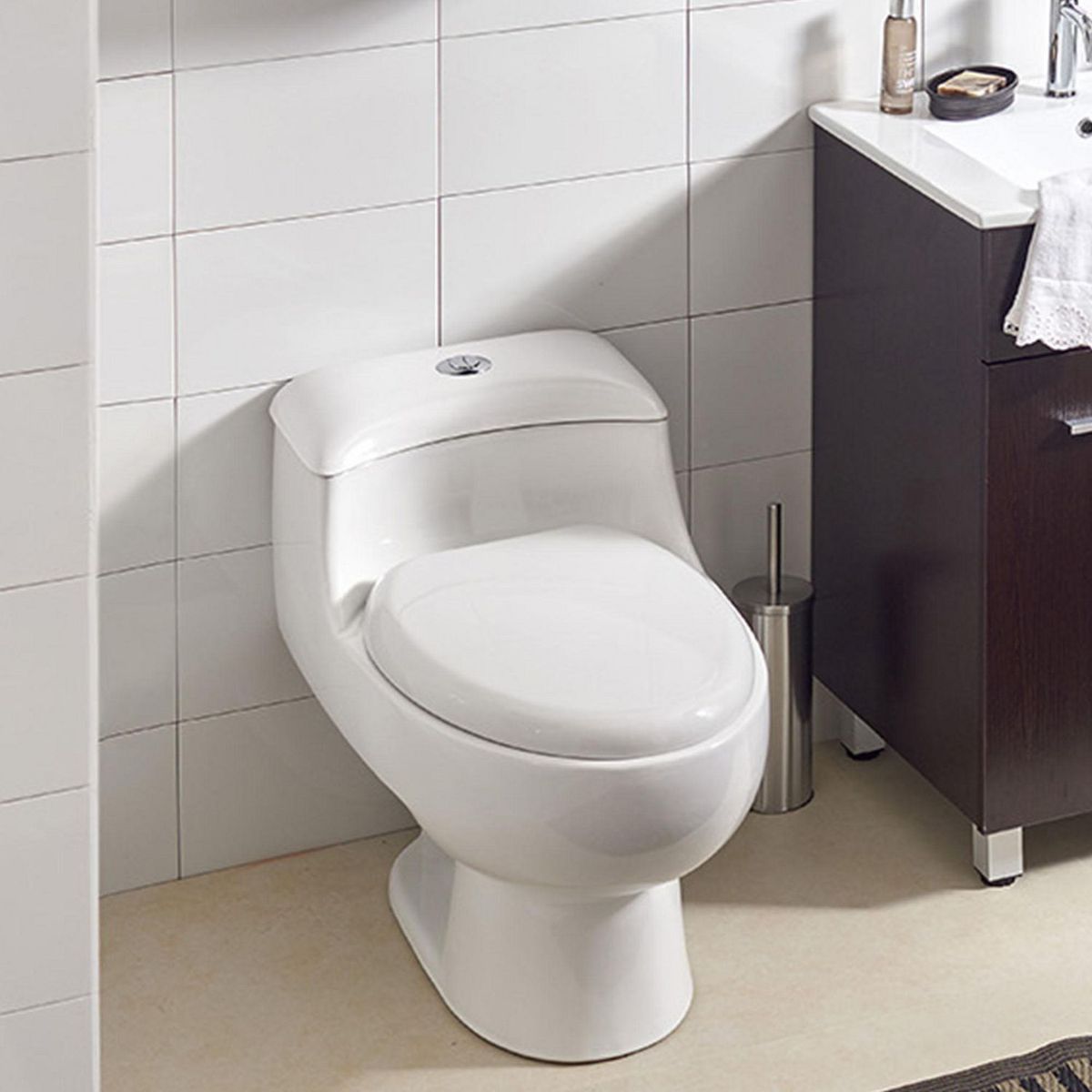 VAINSA - WC Inodoro Vainsa One Piece Mediterraneo Blanco