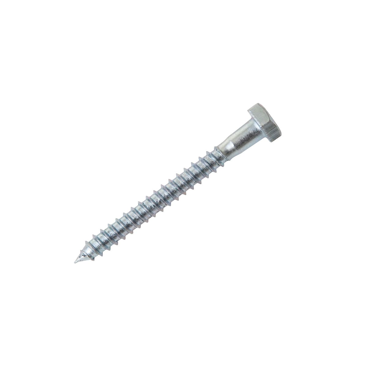 FIXSER - Tirafon Hexagonal Zincado 1/4x2 1/2" x 2 Unidades