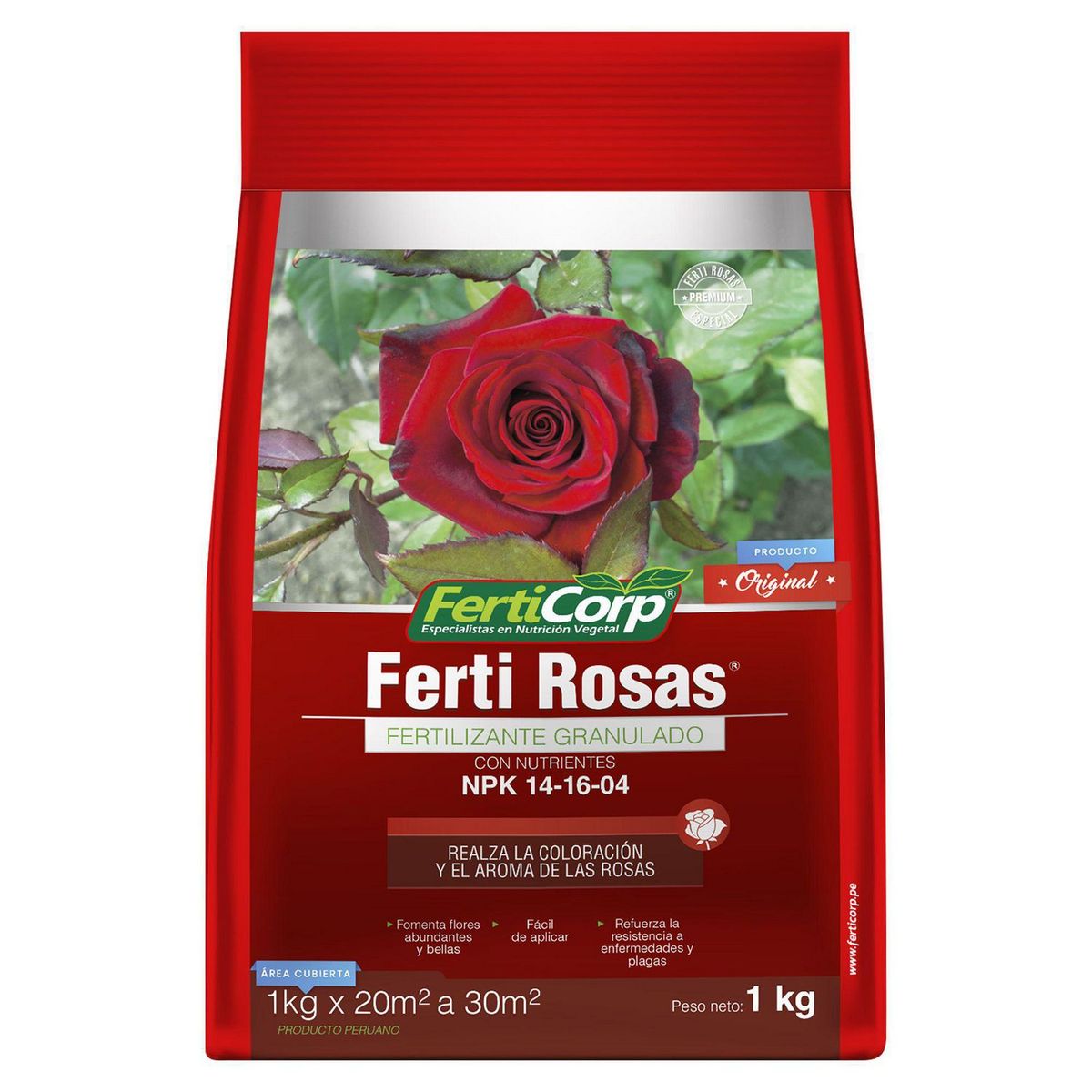 FERTICORP - Fertilizante Ferti Rosas 1kg