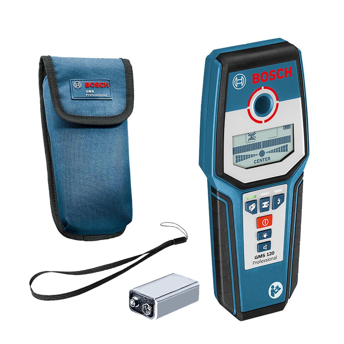 BOSCH - Detector de materiales Bosch GMS 120-27 120mm