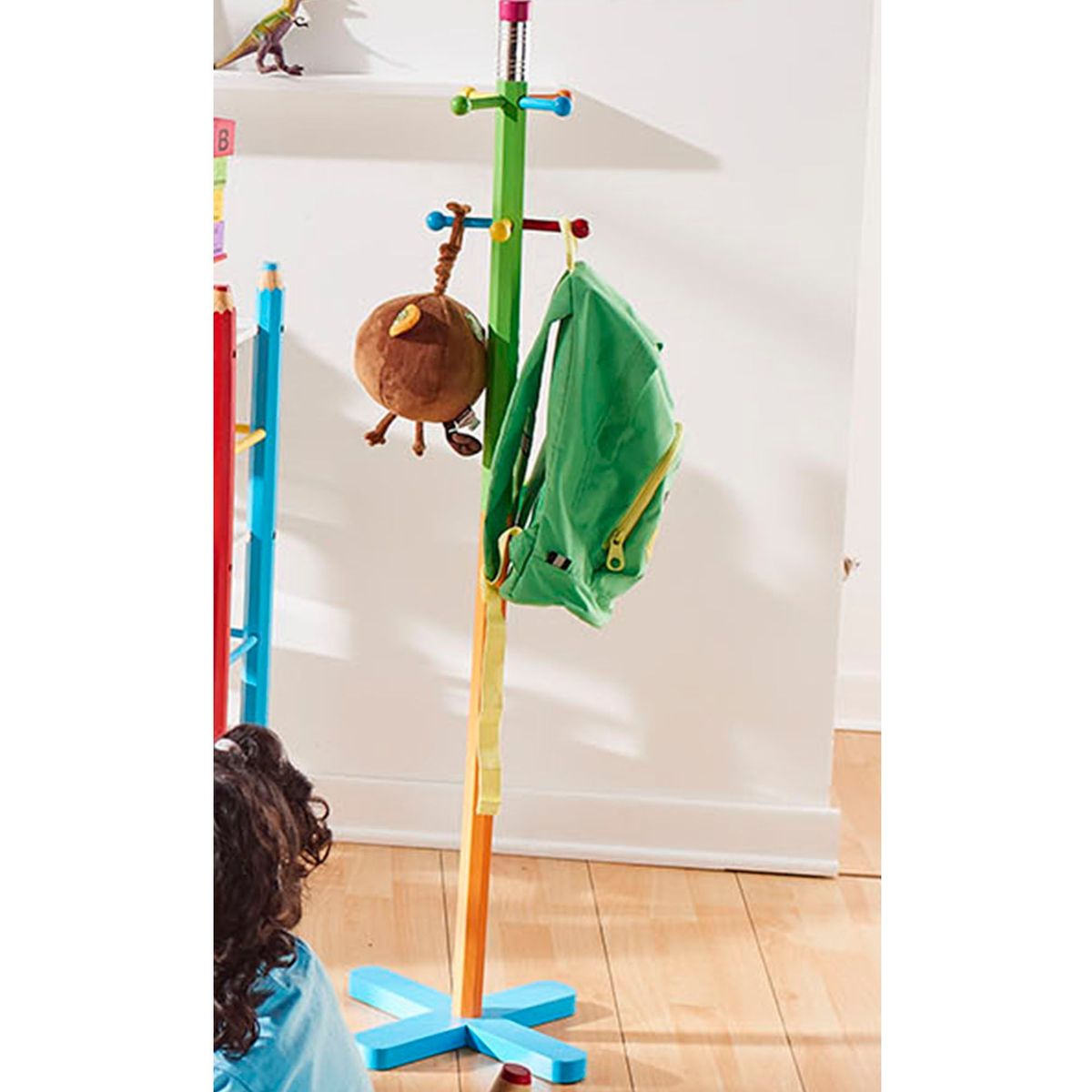 JUST HOME COLLECTION - Perchero de pie 10 perchas