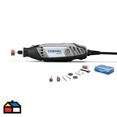 Multipropsito Elctrica 3000 -90W Elctrica + 10 Accesorios Dremel